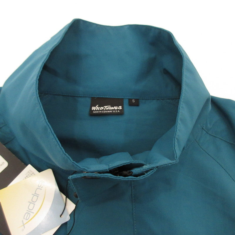 【中古】WILD THINGS | ワイルドシングス DENALI PULLOVER ナイロンジャケット ブルー サイズ:S