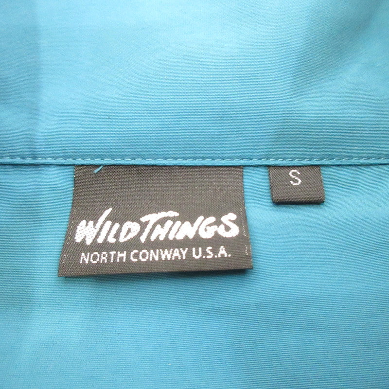【中古】WILD THINGS | ワイルドシングス DENALI PULLOVER ナイロンジャケット ブルー サイズ:S