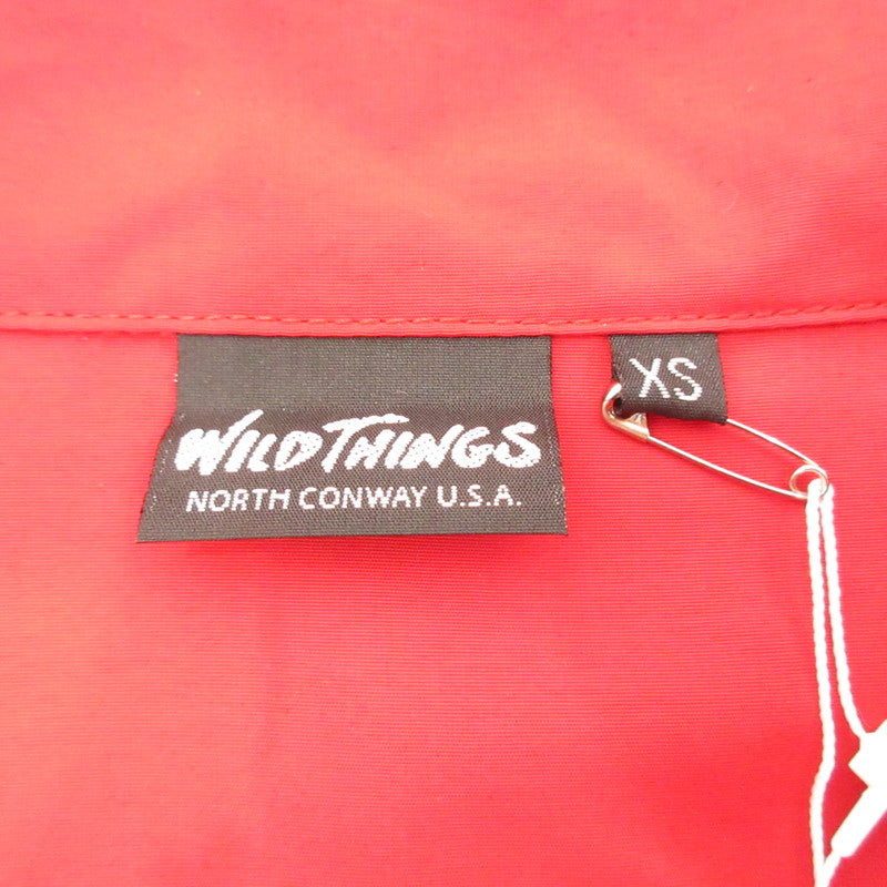 【中古】WILD THINGS | ワイルドシングス DENALI PULLOVER ナイロンジャケット 2019S/S レッド サイズ:XS