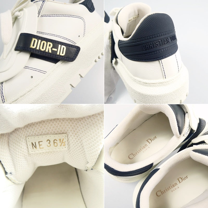 【中古】Christian Dior | クリスチャンディオール DIOR-ID スニーカー サイズ:23.5cm ホワイト 23.5cm