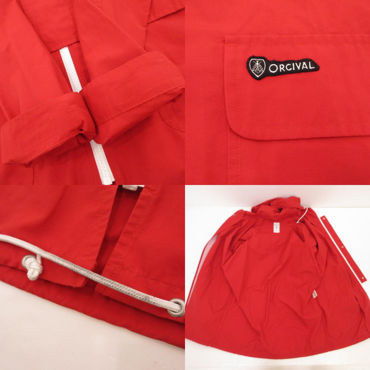 【中古】ORCIVAL | オーシバル 60/40クロス その他アウター 2018S/S レッド サイズ:4