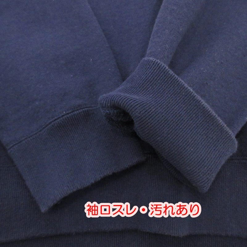 【中古】BRU NA BOINNE | ブルーナボイン 子煩悩レスラーワンホ?イントカレッシ?スエット2号 スウェット ネイビー