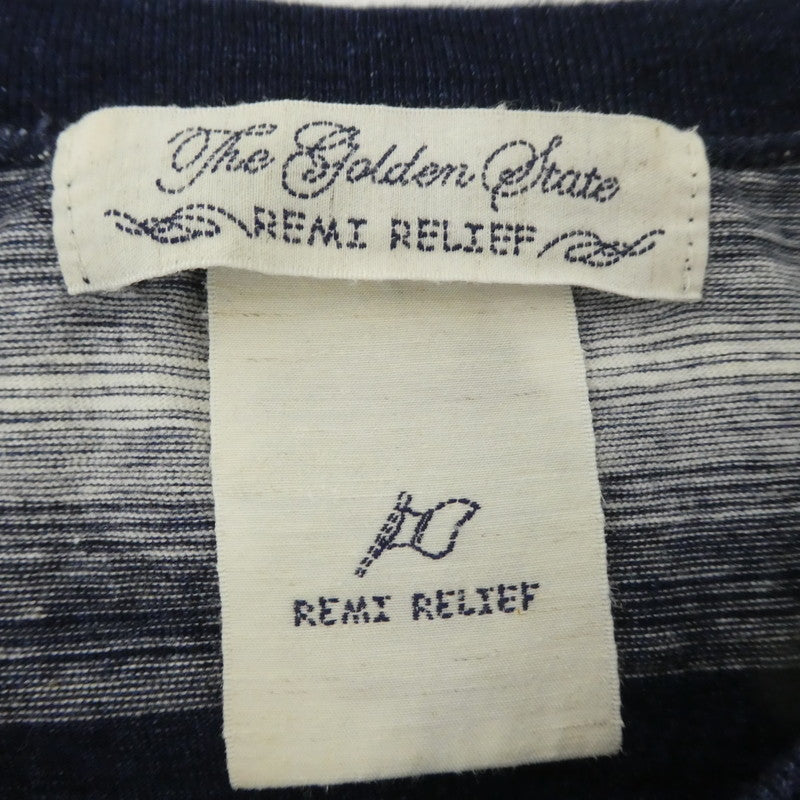【中古】REMI RELIEF | レミレリーフ 長袖Tシャツ