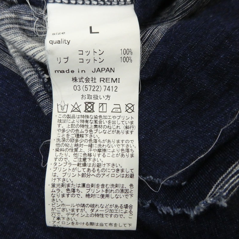 【中古】REMI RELIEF | レミレリーフ 長袖Tシャツ