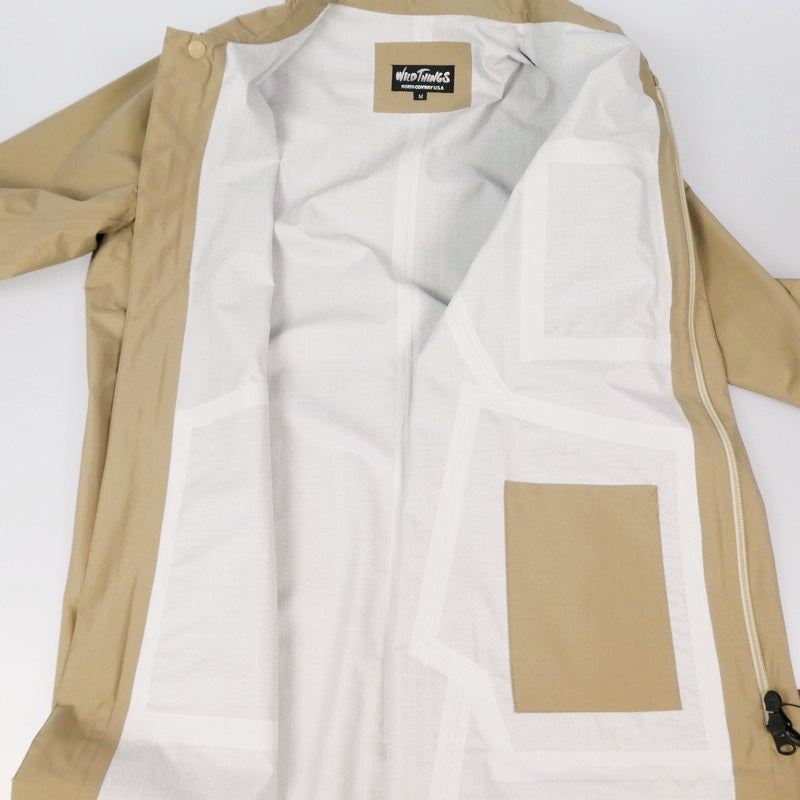 【中古】WILD THINGS | ワイルドシングス ステンカラーコート ベージュ