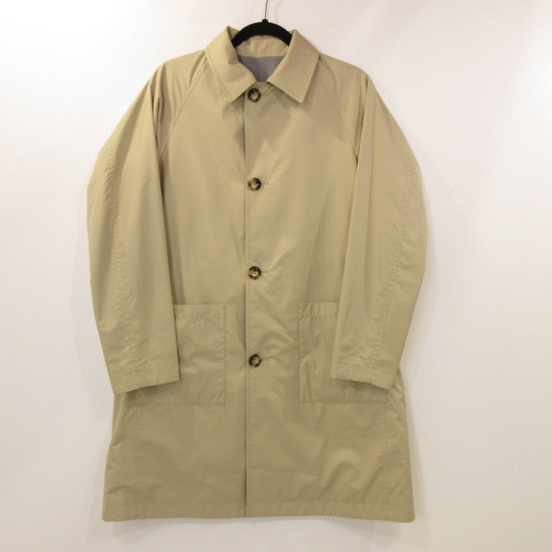 【中古】BEAMS | ビームス リバーシブルステンカラーコート ステンカラーコート 2019S/S ベージュ