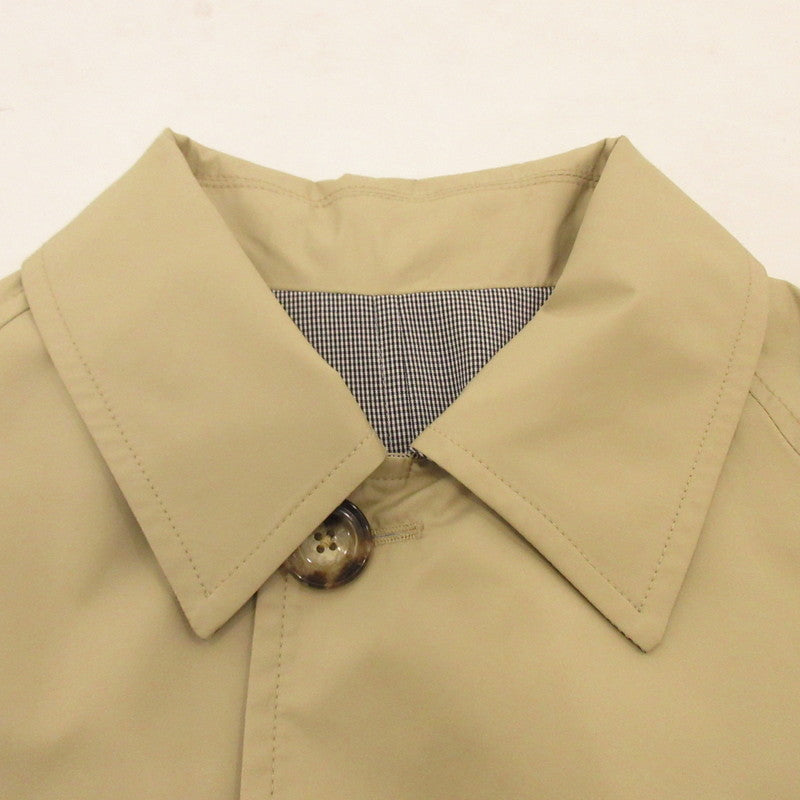 【中古】BEAMS | ビームス リバーシブルステンカラーコート ステンカラーコート 2019S/S ベージュ