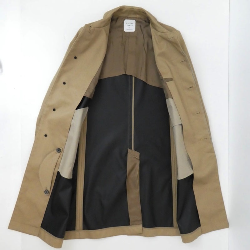 【中古】UNITED TOKYO | ユナイテッドトウキョウ ステンカラーコート ベージュ