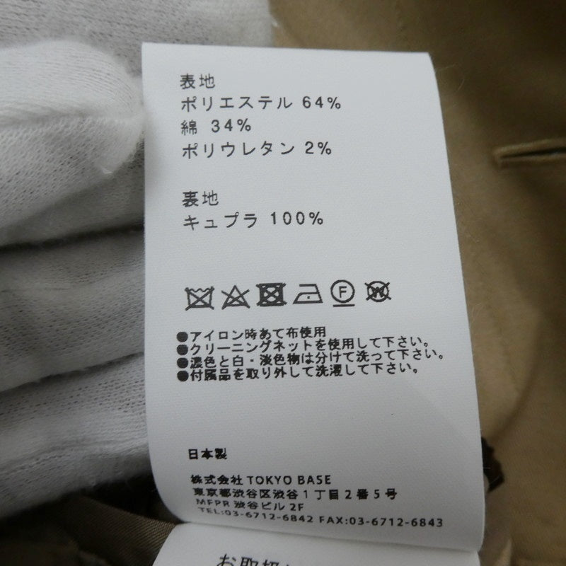 【中古】UNITED TOKYO | ユナイテッドトウキョウ ステンカラーコート ベージュ