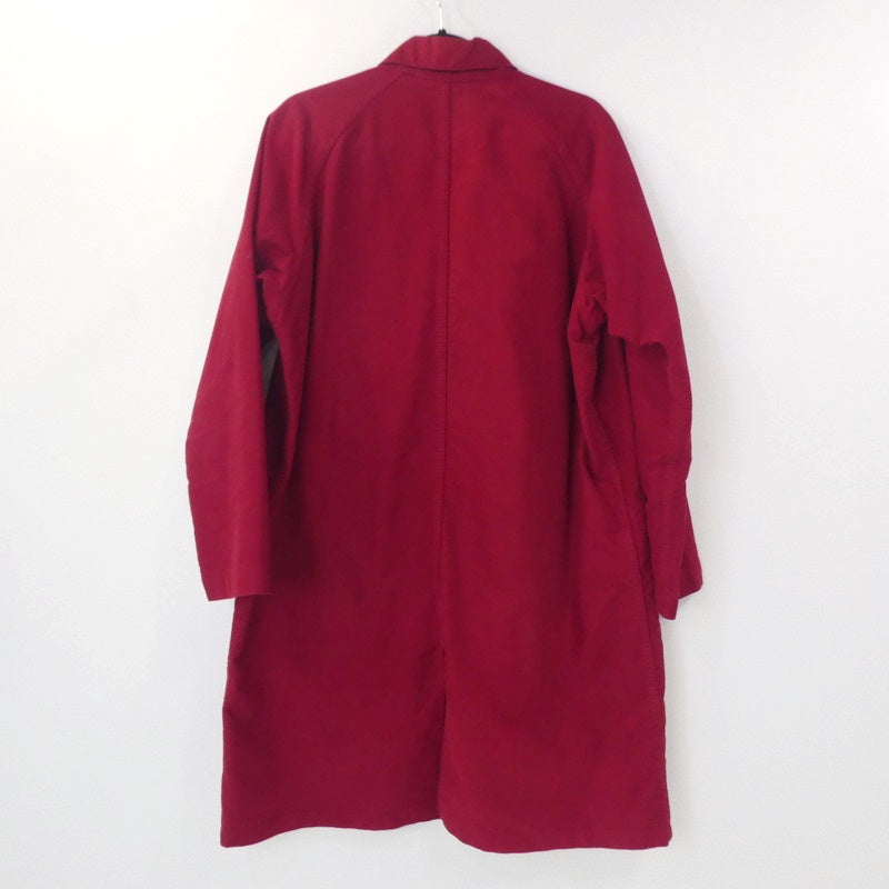 【中古】BRU NA BOINNE | ブルーナボイン ステンカラーコート レッド