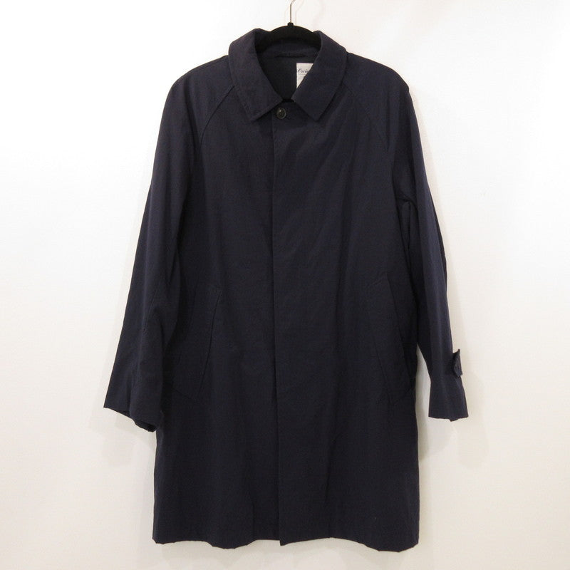 【中古】ORCIVAL | オーシバル ステンカラーコート 2016S/S ネイビー