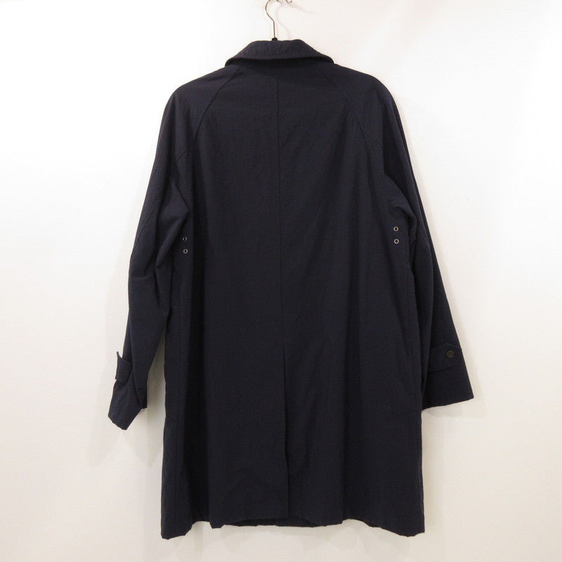 【中古】ORCIVAL | オーシバル ステンカラーコート 2016S/S ネイビー