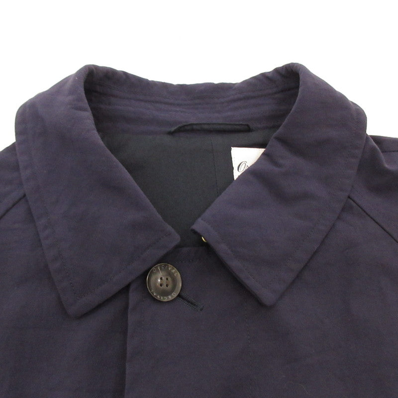 【中古】ORCIVAL | オーシバル ステンカラーコート 2016S/S ネイビー