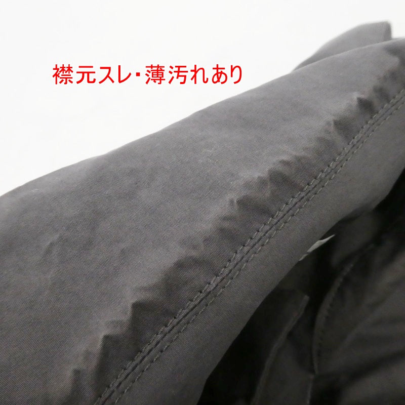 【中古】EEL | イール ステンカラーコート チャコールグレー サイズ:S