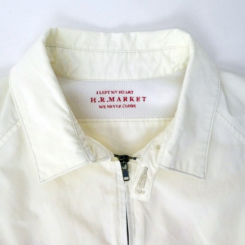 【中古】HOLLYWOOD RANCH MARKET | ハリウッドランチマーケット スイングトップ ホワイト