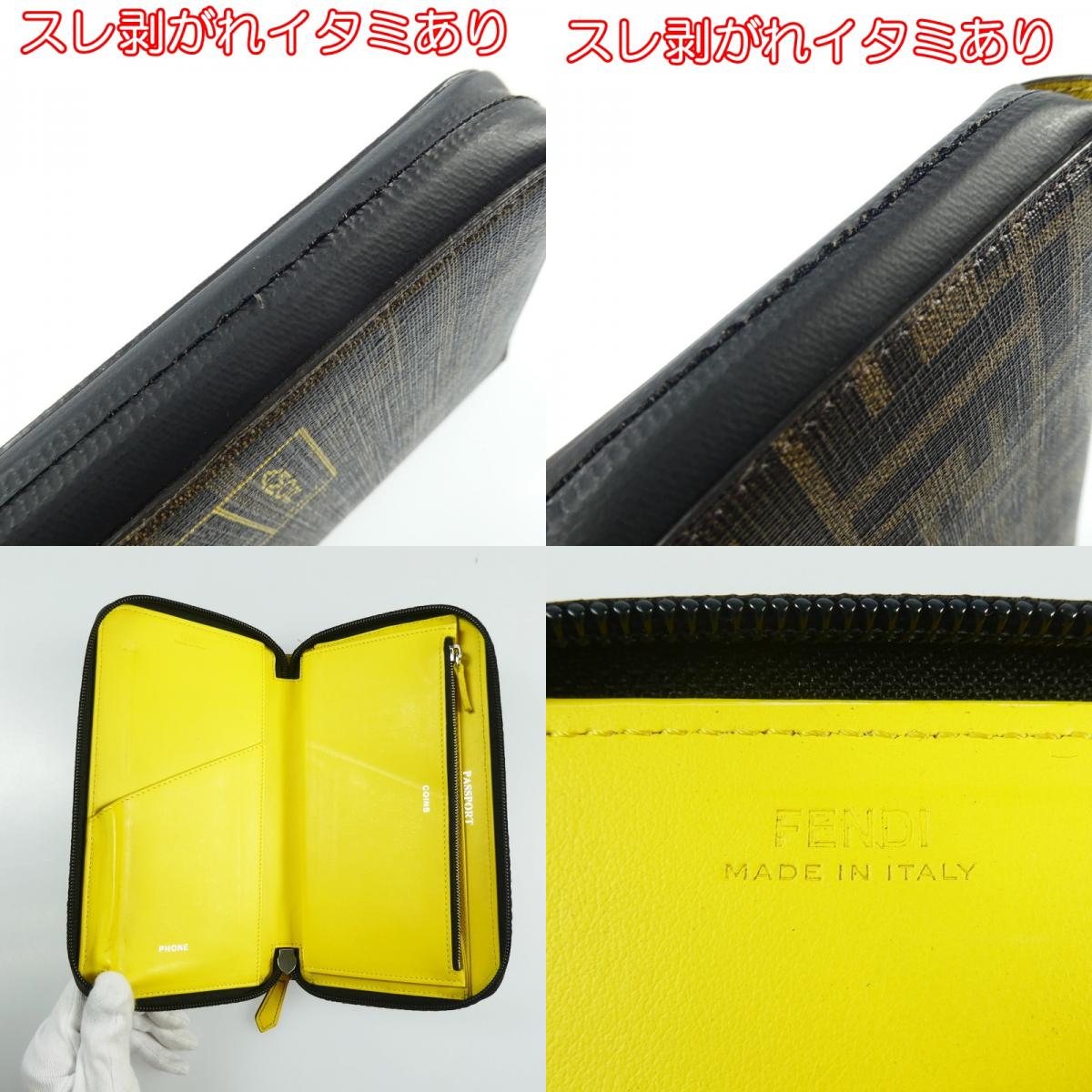 【中古】FENDI | フェンディ 長財布 7M0275