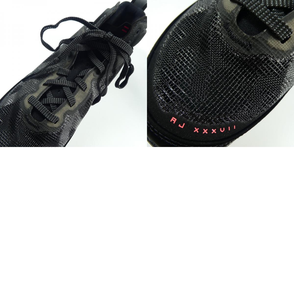 【中古】NIKE | ナイキ AIR JORDAN XXXVII PF スニーカー DV0747-091 27.0cm ブラック