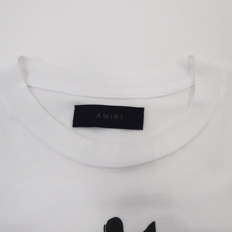 【中古】AMIRI | アミリ SOLAR KINGS T-SHIRT 半袖Tシャツ ホワイト サイズ:L