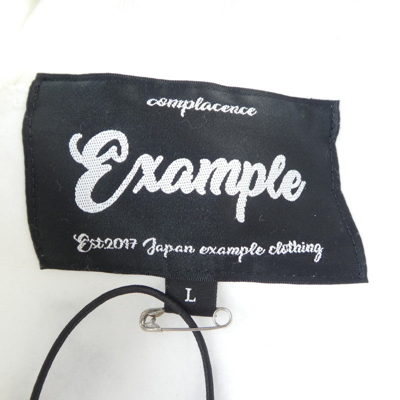 【中古】EXAMPLE | イグザンプル パーカー ホワイト