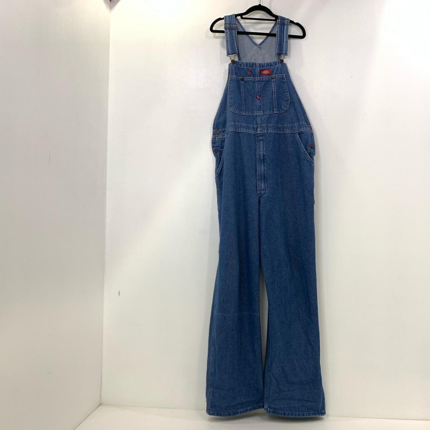 【中古】Dickies | ディッキーズ STONEWASHED INDIGO BIB OVERALL オーバーオール サイズ:W:34