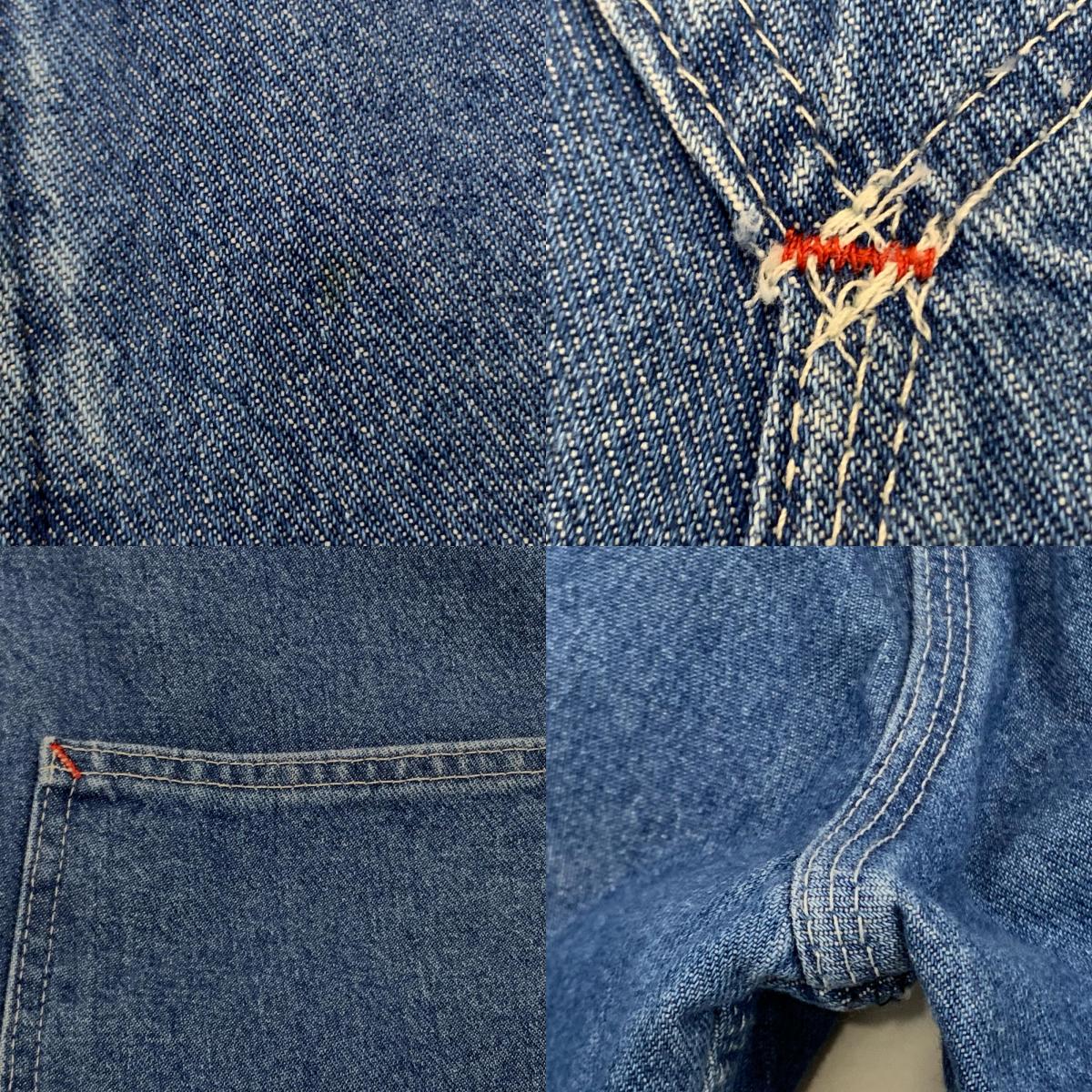 【中古】Dickies | ディッキーズ STONEWASHED INDIGO BIB OVERALL オーバーオール サイズ:W:34