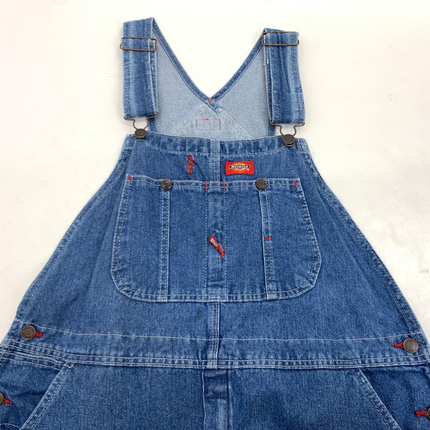 【中古】Dickies | ディッキーズ STONEWASHED INDIGO BIB OVERALL オーバーオール サイズ:W:34