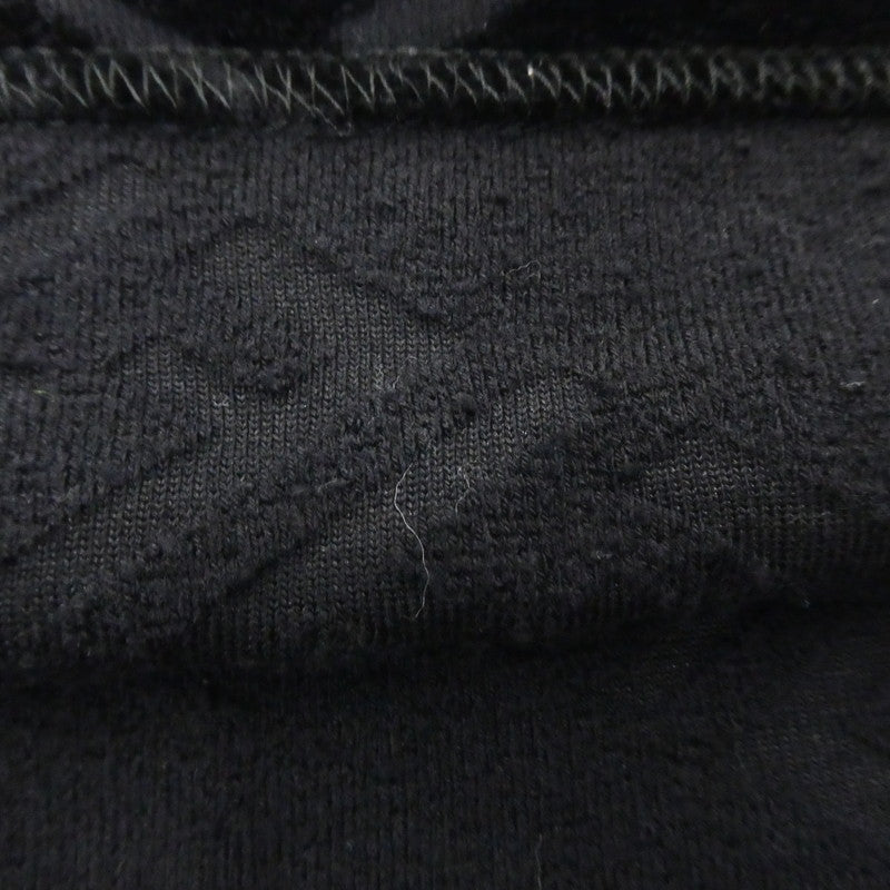 【中古】FENDI | フェンディ ブラックピケFFロゴ 半袖Tシャツ FY0936 AHCA ブラック サイズ:S