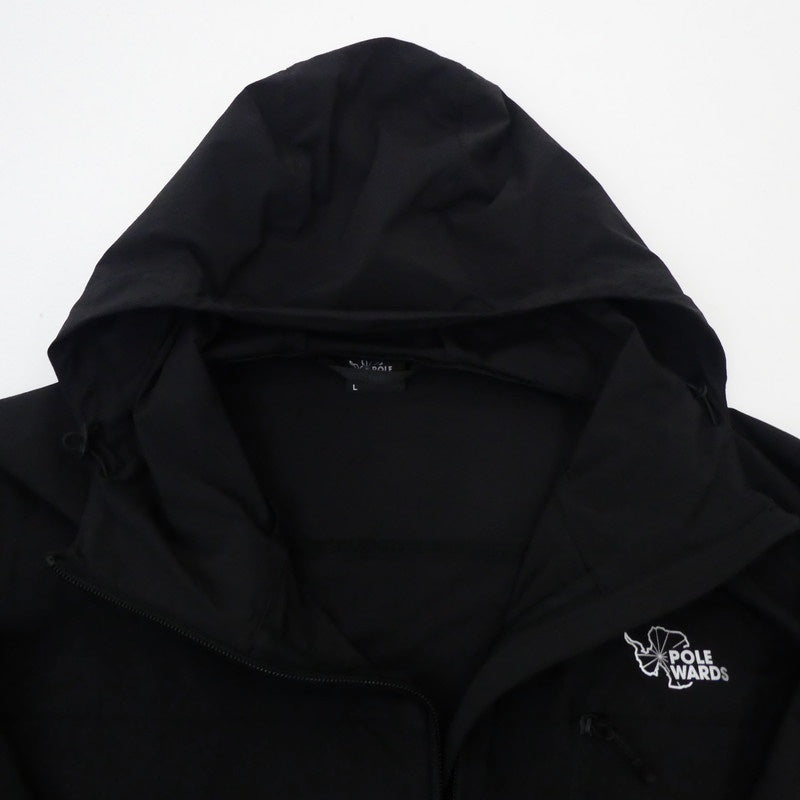 【中古】POLEWARDS | ポールワーズ コーデュラフレックスジャケット マウンテンパーカー PW2PJN07 ブラック サイズ:L