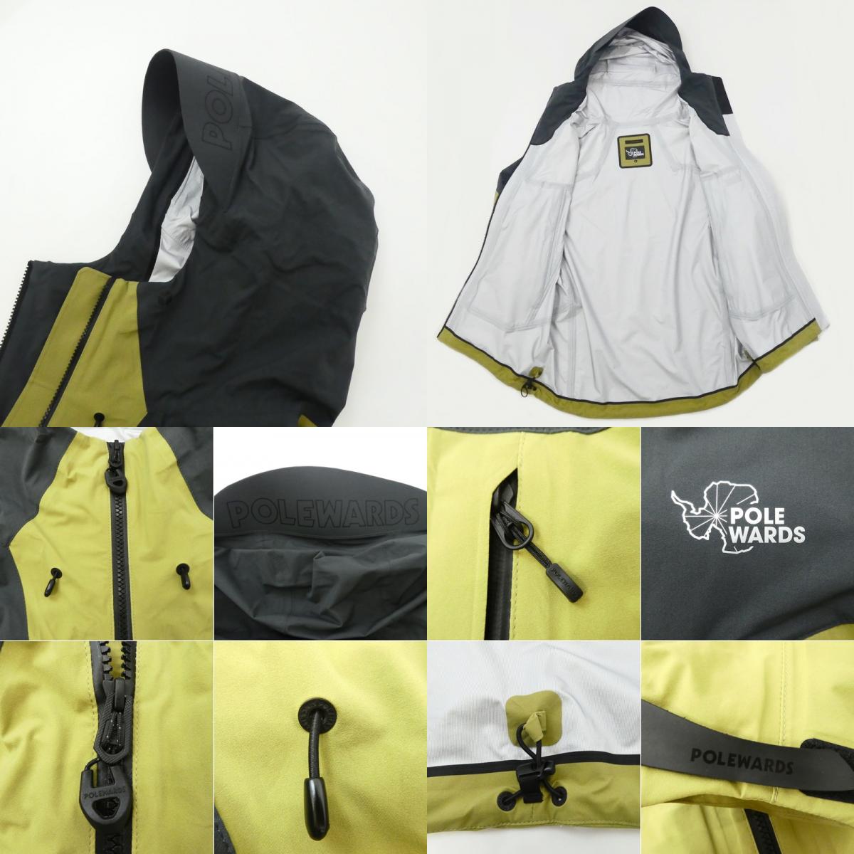 【中古】POLEWARDS | ポールワーズ デュアルフォース ストレッチレインジャケット マウンテンパーカー PW2KJN01 サイズ:L