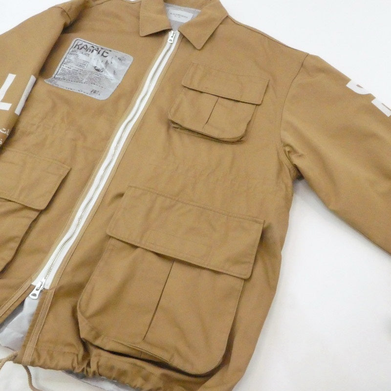 【中古】BlackWeirdos | ブラックウィドーブラックウィドゥ Droog Army Jacket ミリタリージャケット 20AW-JK01 ベージュ サイズ:M