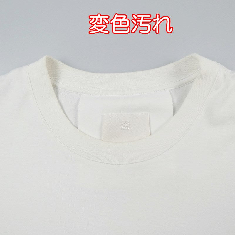 【中古】GIVENCHY | ジバンシィ SYMBOL CIRCLE CHAIN SLIM FIT T-SHIRT 半袖Tシャツ BM716C3Y6B ホワイト サイズ:S