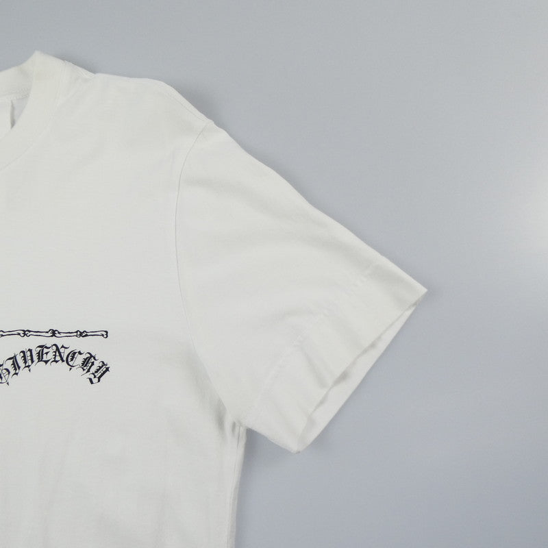 【中古】GIVENCHY | ジバンシィ SYMBOL CIRCLE CHAIN SLIM FIT T-SHIRT 半袖Tシャツ BM716C3Y6B ホワイト サイズ:S