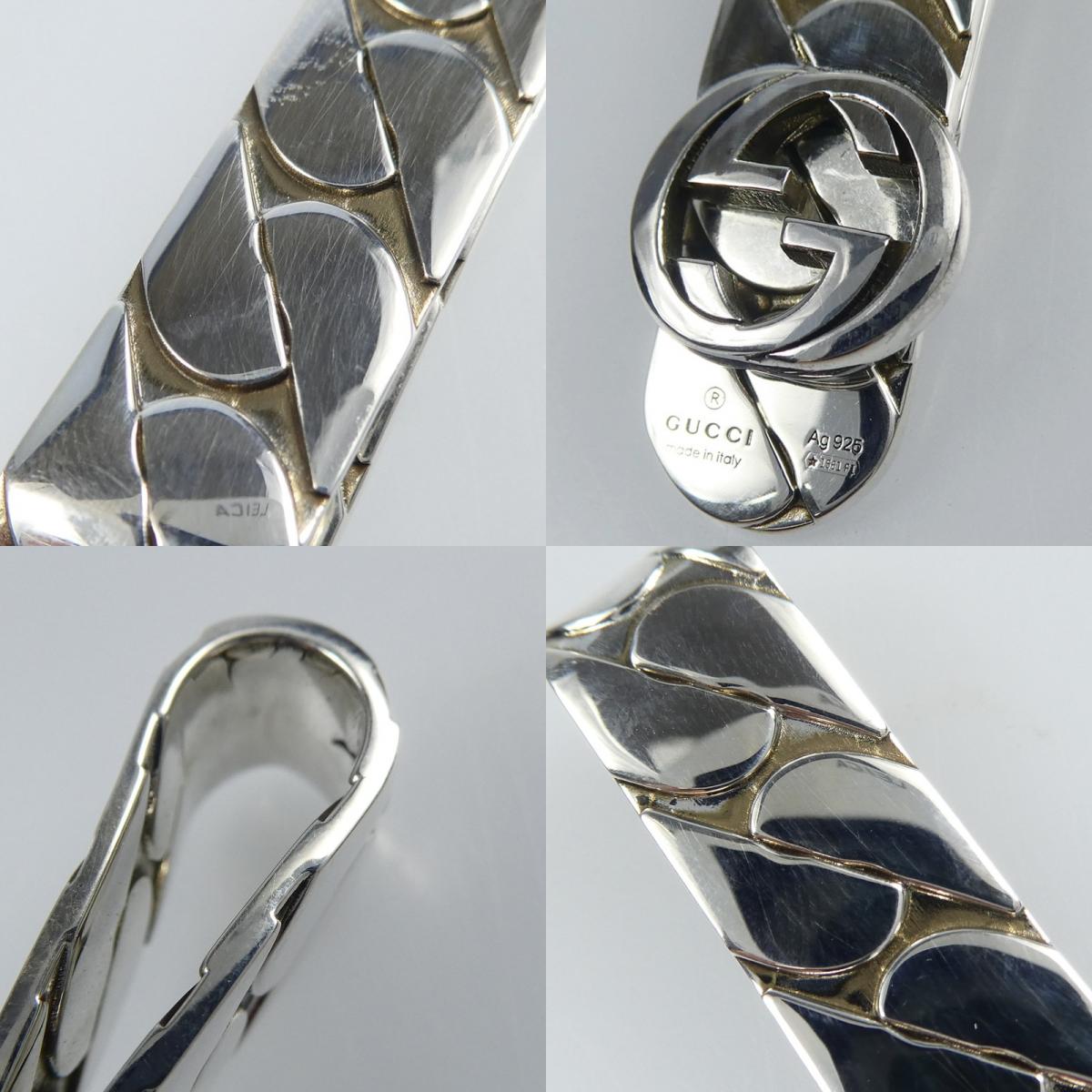 【中古】GUCCI | グッチ インターロッキングG マネークリップ 678646