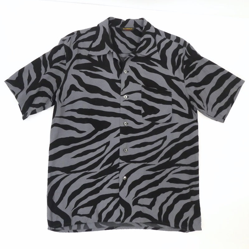 【中古】Mr.goodman | ミスターグッドマン Zebra Open Shirts S/S 半袖シャツ MGSHS2107661 サイズ:L