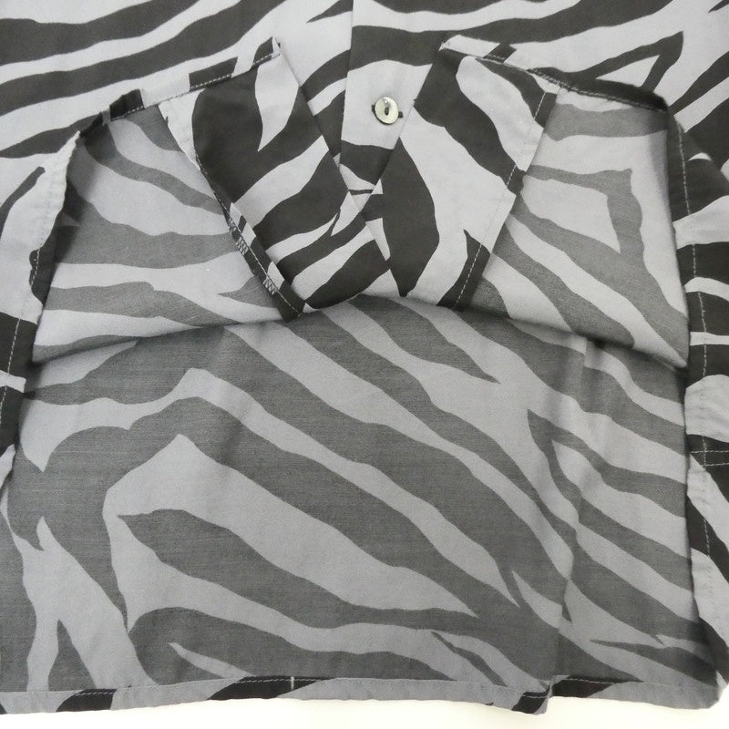 【中古】Mr.goodman | ミスターグッドマン Zebra Open Shirts S/S 半袖シャツ MGSHS2107661 サイズ:L