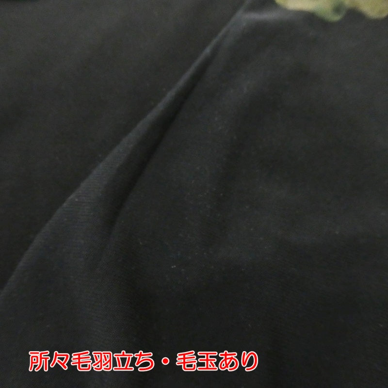 【中古】RALPH LAUREN | ラルフローレン 花柄カシュクール ドレス ブラック サイズ:2