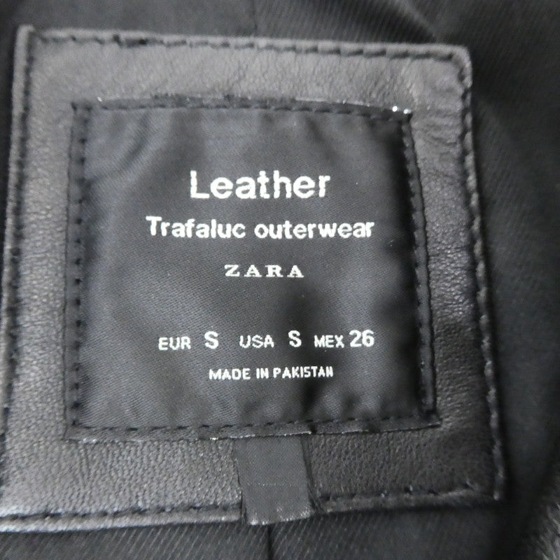 【中古】ZARA | ザラ ライダースジャケット ブラック