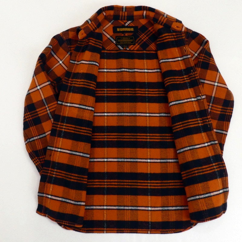 【中古】NEIGHBORHOOD | ネイバーフッド LUMBERS C-SHIRT.LS 長袖シャツ 192ARNH-SHM02 サイズ:S