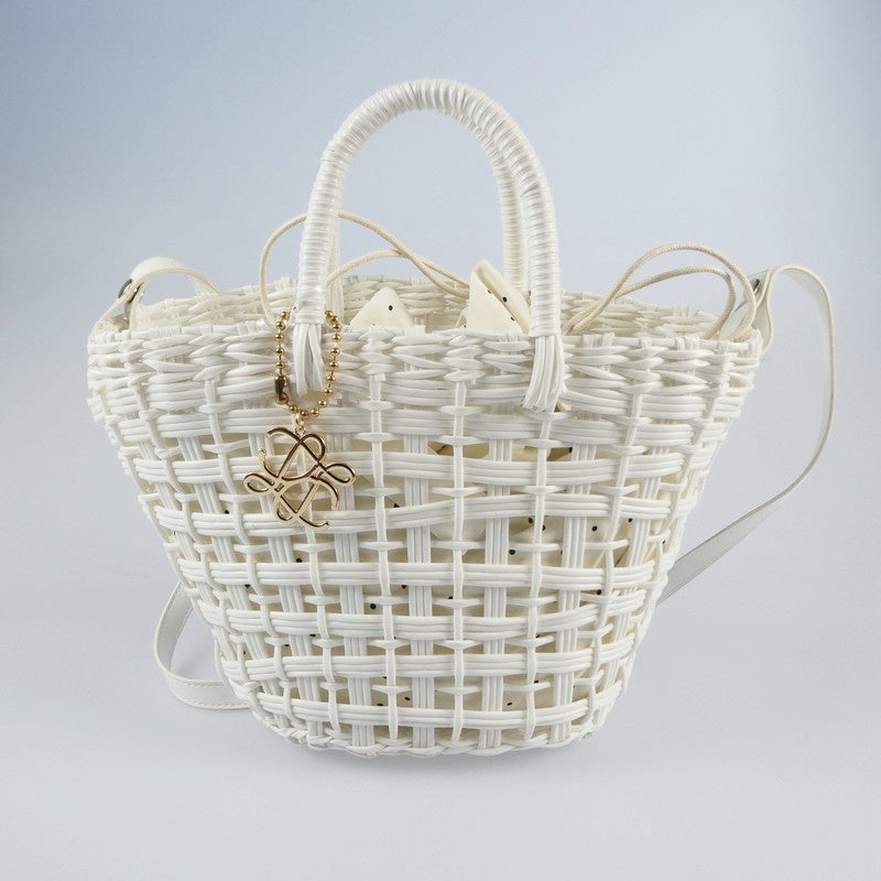 【中古】LAVANDA | ラバンダラヴァンダ その他バッグ ホワイト