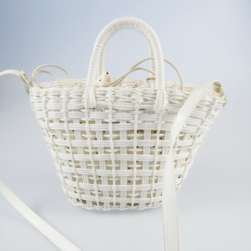 【中古】LAVANDA | ラバンダラヴァンダ その他バッグ ホワイト