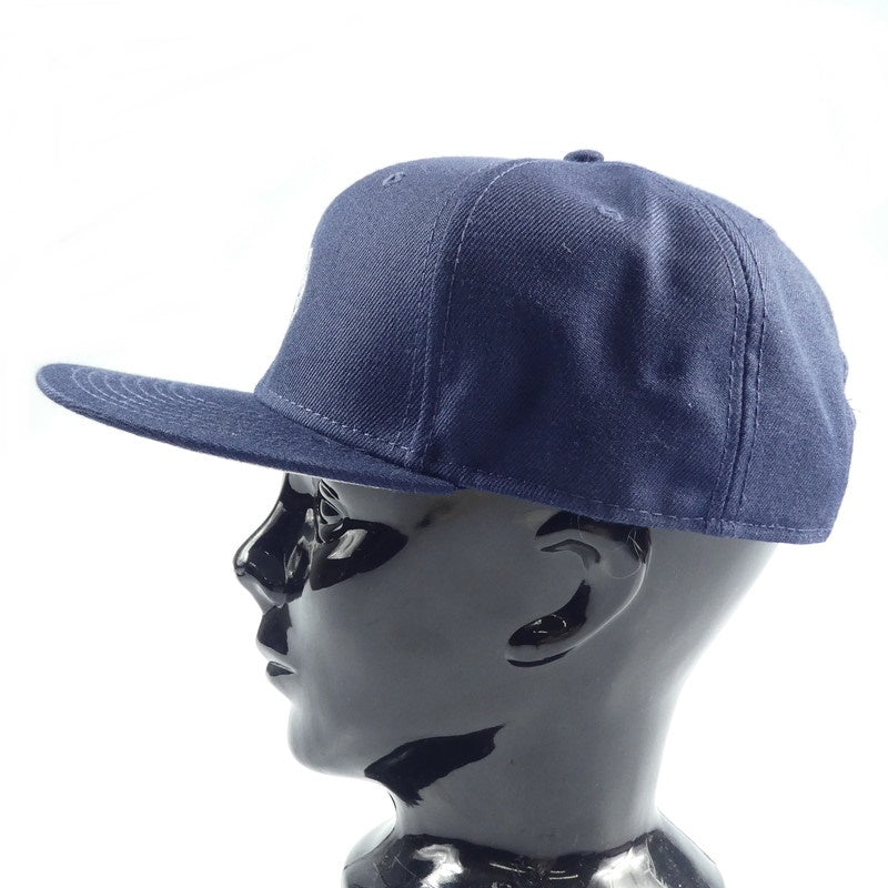 【中古】EXAMPLE | イグザンプル GOD BLESS YOU キャップ ネイビー