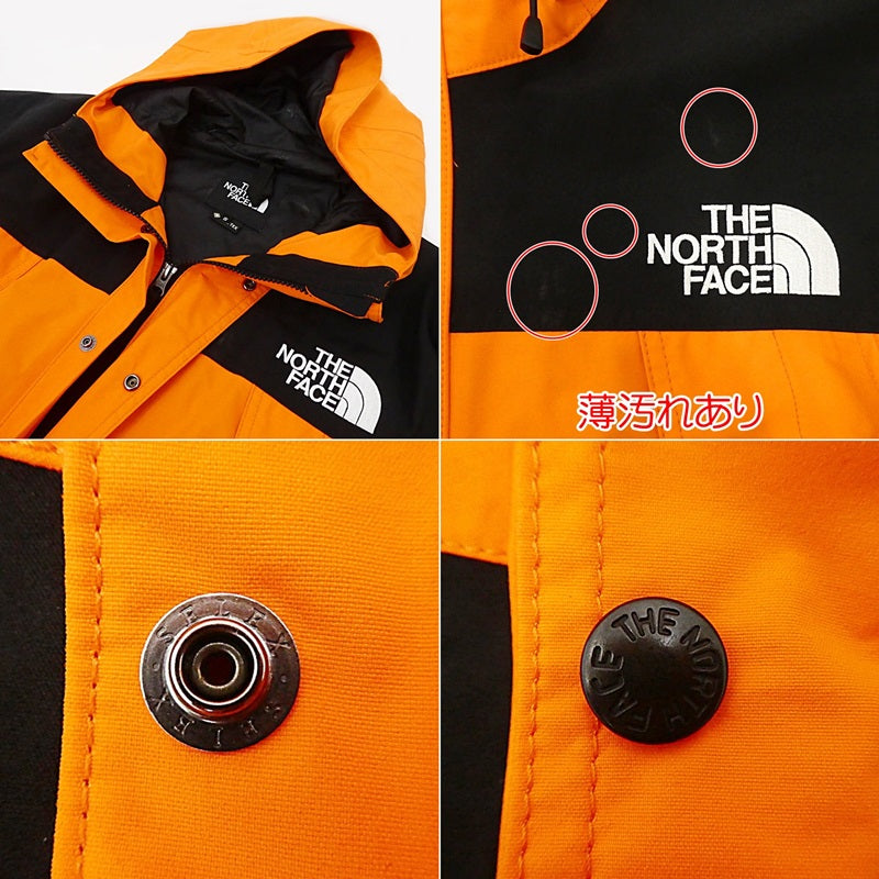 【中古】THE NORTH FACE | ザ・ノースフェイス Mountain Light Jacket マウンテンパーカー NP11834 オレンジ サイズ:S