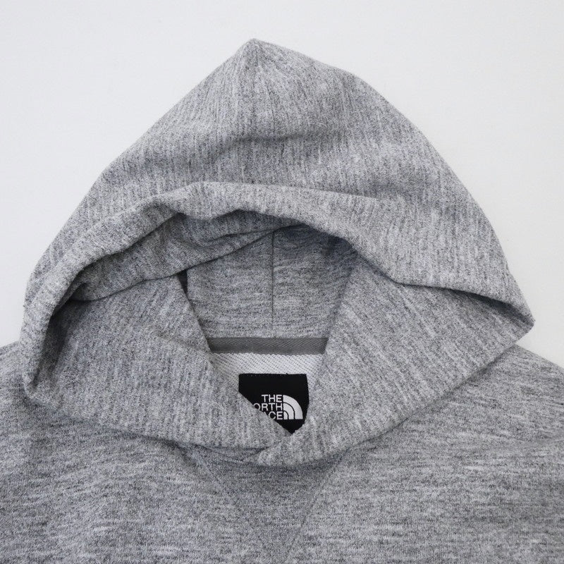 【中古】THE NORTH FACE | ザ・ノースフェイス SQUARE LOGO HOODIE パーカー NT12035 グレー サイズ:M