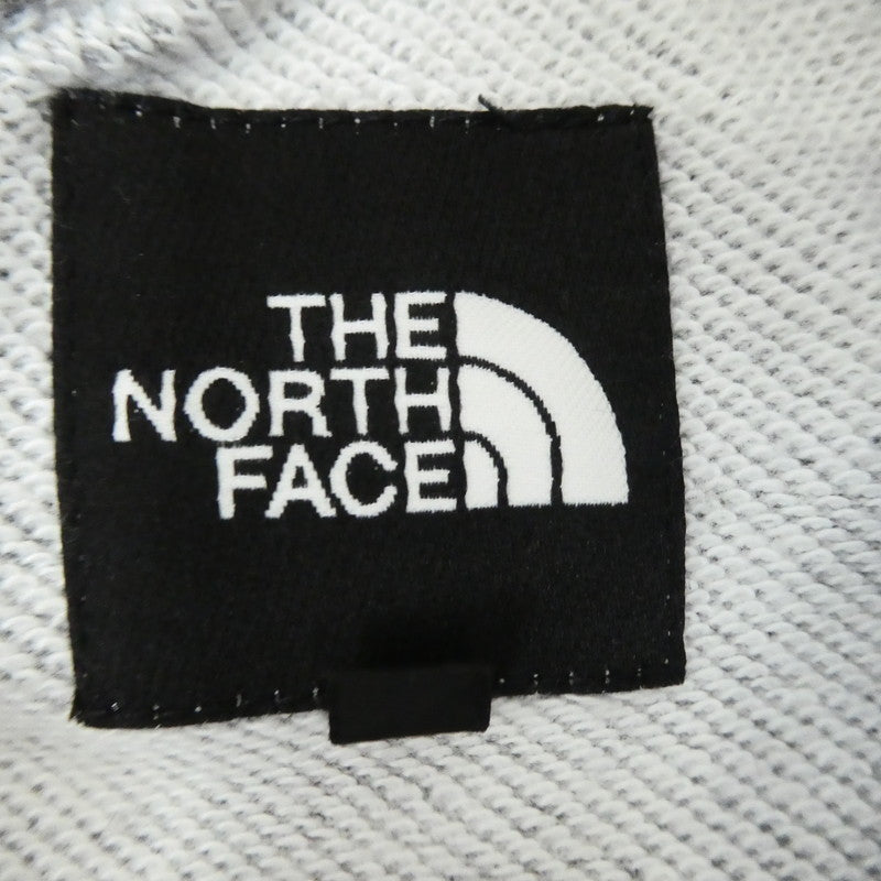 【中古】THE NORTH FACE | ザ・ノースフェイス SQUARE LOGO HOODIE パーカー NT12035 グレー サイズ:M