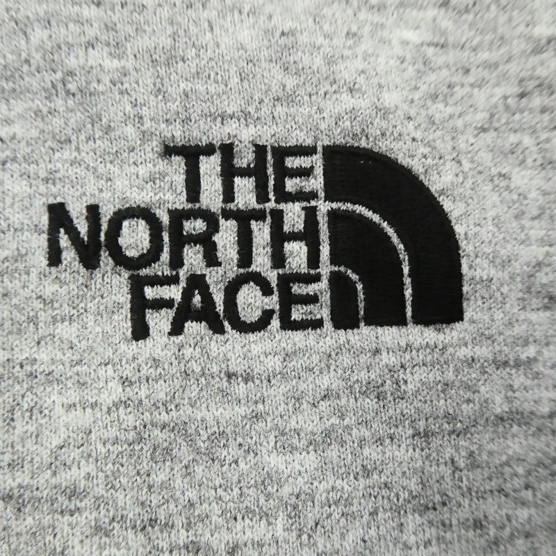 【中古】THE NORTH FACE | ザ・ノースフェイス SQUARE LOGO HOODIE パーカー NT12035 グレー サイズ:M