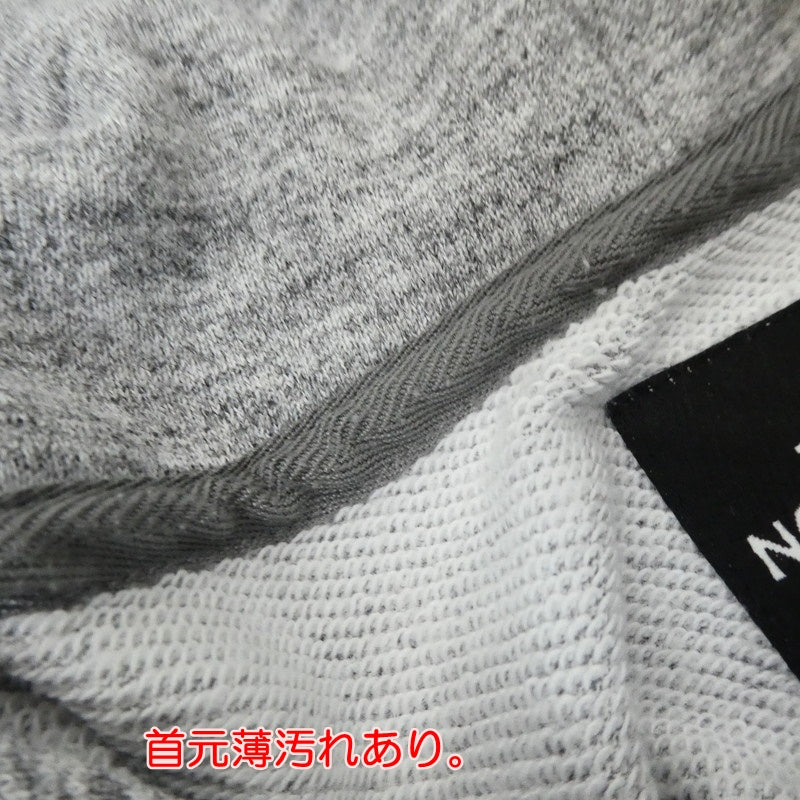 【中古】THE NORTH FACE | ザ・ノースフェイス SQUARE LOGO HOODIE パーカー NT12035 グレー サイズ:M