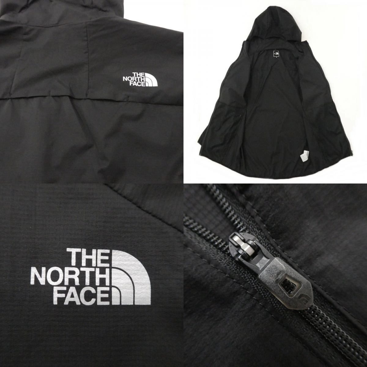 【中古】THE NORTH FACE | ザ・ノースフェイス Swallowtail Vent Hoodie ナイロンジャケット NP22280 ブラック サイズ:M