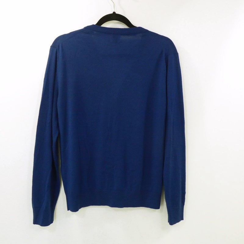 【中古】Paul Smith | ポール・スミス HIGH GAUGE KNIT CARDIGAN カーディガン 283400 216S ブルー サイズ:M