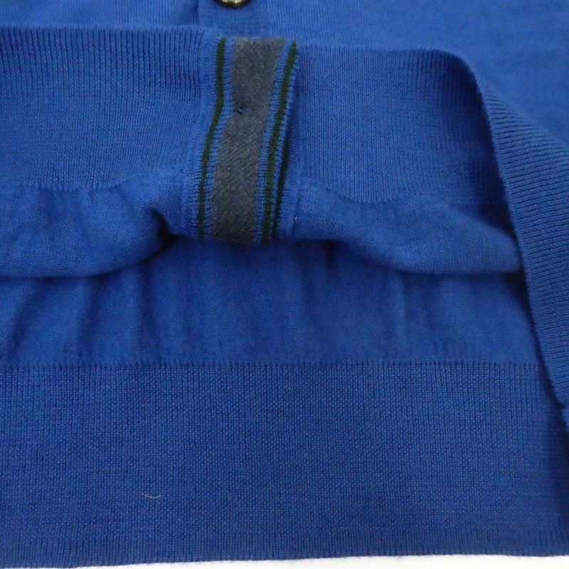 【中古】Paul Smith | ポール・スミス HIGH GAUGE KNIT CARDIGAN カーディガン 283400 216S ブルー サイズ:M