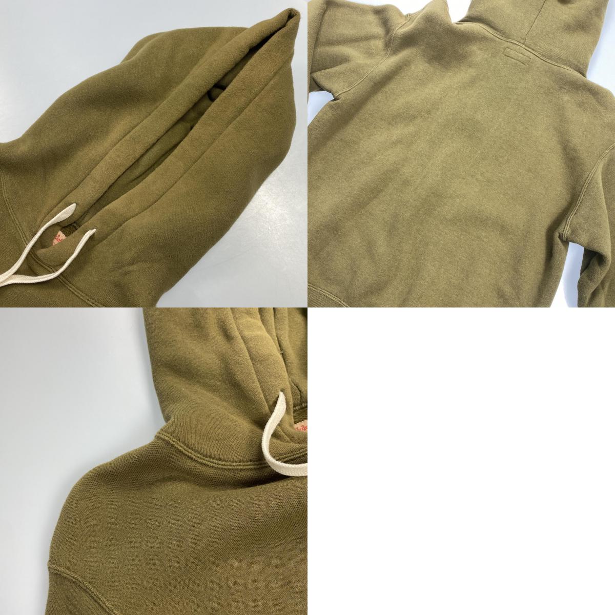 【中古】The REAL McCOY'S | ザリアルマッコイズ 10oz. LOOPWHEEL PARKA パーカー オリーブ サイズ:36